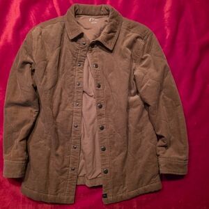 Art Class Big Kids Tan Corduroy Shirt Jacket